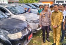 Kejari dan BPKAD OKI Tertibkan Aset, Bupati Muchendi Siap Lelang Kendaraan Rusak