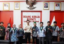 Bupati Lampung Selatan Terima Audiensi HMI Cabang Kalianda
