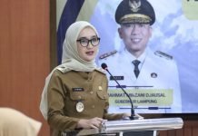 Sinergi Menuju Indonesia Emas, Wagub Jihan Tegaskan Pembangunan Lampung Berbasis Lingkungan dan Ketangguhan Bencana