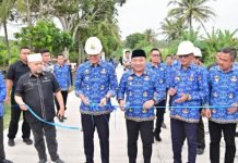 Dukung Akses Wisata Pantai, Bupati Egi Resmikan Ruas Jalan Simpang Polsek Kalianda–Ketang