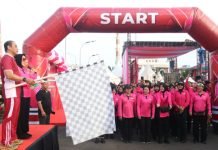 Meriahkan HUT YKB ke-45, Bhayangkari Polda Sumsel Gelar Olahraga Bersama dan Bazar UMKM