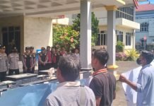 Protes Jalan Utama Ditutup PT PSM, Warga Pedamaran Geruduk Kantor DPRD dan Pemkab OKI