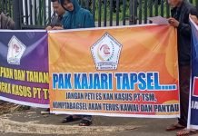 Kejari Didesak Segera Tersangkakan Dugaan Korupsi di BUMD Tapsel