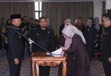 Gubernur Lampung Lantik 54 Pejabat Administrator, Tekankan Dedikasi dan Tanggung Jawab ASN