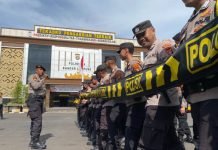 691 Personel Gabungan Siap Kawal May Day 2025 di Bandar Lampung