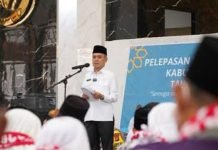 Wabup Ogan Ilir Lepas 267 Calon Jamaah Haji Menuju Tanah Suci