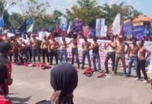 Peringati May Day, Ratusan Buruh Gelar Aksi Damai di OKI