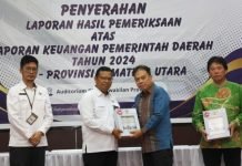 Mantap! Tapsel Raih WTP ke-11 Kali Berturut-turut