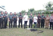 Dandim 0402/OKI-OI Dampingi Pangdam II/Sriwijaya dalam Kunjungan Kerja ke PT Arwana