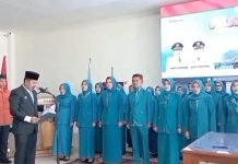 Bupati Kerinci Lantik Pengurus PKK dan Posyandu Periode 2025–2030
