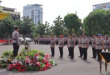 Dua Jabatan Kasat dan Empat Kapolsek di Polresta Bandar Lampung Resmi Diserahterimakan