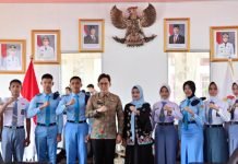 Bupati Egi Dukung Calon Paskibraka Lampung Selatan Ikuti Seleksi Provinsi