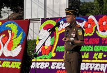 Peringati HUT PERSAJA ke-74, Kejari OKI Tegaskan Komitmen Penegakan Hukum Berkeadilan