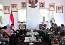 Audiensi dengan Bupati Egi, Dandim 0421/LS Siap Bersinergi Wujudkan Lampung Selatan Maju