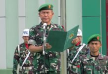 Kodim 0402/OKI Gelar Upacara Peringatan Hari Kebangkitan Nasional