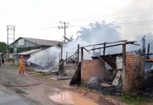 Sigap dan Tangguh, Tim Damkar serta BPBD Muba Berhasil Jinakkan Api di Desa Epil