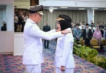 Ayu Asalasiyah Resmi Dilantik Sebagai Bupati Way Kanan oleh Gubernur Lampung
