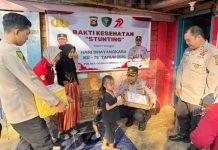 Hari Bhayangkara Diwarnai Aksi Nyata Polres OKI Lawan Stunting