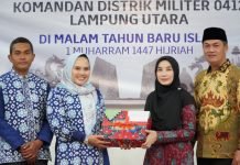 Gelar Temu Pamit Dandim 0412/Lampung Utara, Bupati Novriwan Sampaikan Terima Kasih dan Harapan