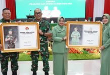 Danrem 044/Gapo Laksanakan Kunker di Kodim 0402/OKI