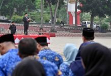 Pimpin Upacara Hari Lahir Pancasila, Wabup Syaiful: Momen Refleksi Arah Kehidupan Berbangsa dan Bernegara