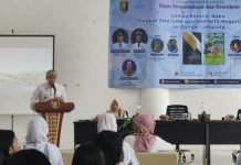 Kadis Perpusda Lampung Buka Lomba Resensi Buku Karya Arman dan Farida