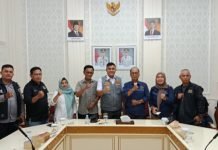 Wawako Palembang Terima Audiensi PWI Sumsel, Bahas Program HUT Kota