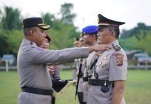 Kapolres OKI Tegaskan Sertijab Bukan Sekadar Seremonial, Tapi Tanggung Jawab Baru