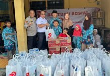 Semarak HUT Bhayangkara ke-79, Polda Sumsel Gelar Baksos di Panti Asuhan dan Rumah Ibadah