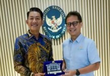 Bupati PALI Sambangi Kemenkes, Perjuangkan Peningkatan Fasilitas Kesehatan