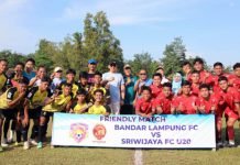 Bupati Egi Buka Laga Persahabatan BLFC vs Sriwijaya FC U-20