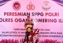 Polres OKI Resmikan SPPG, Siap Salurkan Makanan Bergizi untuk Ribuan Siswa