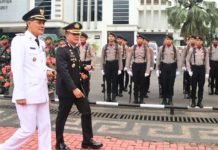 HUT Bhayangkara ke-79, Bupati Muara Enim Pimpin Upacara dan Serahkan Penghargaan ke Personel Berprestasi