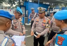 Polda Sumsel Gelar Gaktibplin, Tes Urine Hingga Kendaraan Dinas Diperiksa