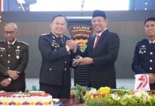 Wakil Bupati Tubaba Hadiri Upacara dan Syukuran Hari Bhayangkara ke-79