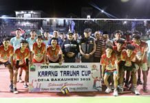 Turnamen Voli Karang Taruna Cup Bakauheni Resmi Dibuka, Wabup Syaiful Dorong Olahraga Jadi Wadah Pembinaan Mental Anak Muda