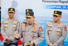 Kapolri Resmikan Gedung Baru Mapolda Lampung