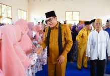 Ribuan Warga Tumpah Ruah Sambut Tahun Baru Islam Bersama Bupati Toha di Babat Toman