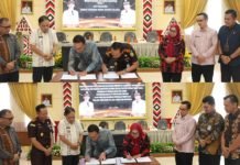 Pemkab Tapsel Teken Kerja Sama Strategis dengan Kejari dan Kantah