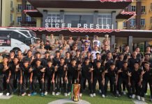 Bhayangkara Presisi Lampung Dilepas Kapolda untuk Berlaga di Piala Soeratin Nasional