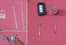 Digerebek Tengah Malam di Metro, Empat Orang Ditangkap Bersama Sabu dan Senpi Rakitan