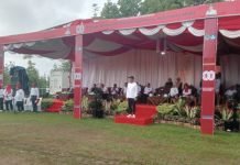 Semarak HUT RI ke-80, Ratusan Kontingen Meriahkan Lomba Gerak Jalan di PALI