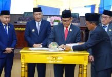 Bupati HM Toha Tohet dan DPRD Muba Tandatangani KUPA PPAS-P RAPBD-P 2025