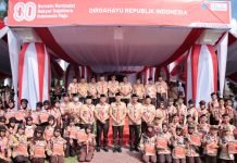 Kapolres OKI Hadiri HUT Pramuka ke-64, Dorong Pembentukan Karakter Generasi Muda