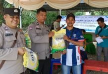 Polres OKI Gelar Gerakan Pangan Murah, Ribuan Kilogram Beras SPHP Disalurkan