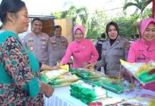 Polsek Pedamaran Gelar Gebyar Pasar Murah, Sediakan 3 Ton Beras untuk Warga