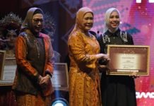 Angkat Anyaman Purun, Stand OKI Raih Juara 1 di Swarna Songket Nusantara 2025