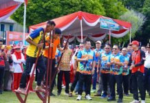 Peringati HUT RI ke-80, Pemkab Muba Gelar Lomba Olahraga Tradisional