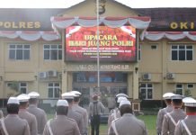 Kapolres OKI Ajak Anggota Jadikan Hari Juang Polri Pelecut Semangat