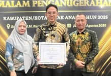 Bangga! Lampung Selatan Pertahankan Predikat KLA Nindya 2025, Bukti Konsistensi Kabupaten Ramah Anak